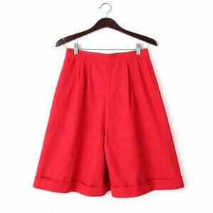 VINTAGE | Red High Waisted Mom Shorts – Size 9